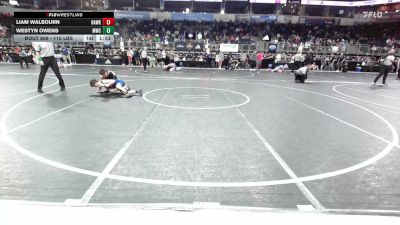 115 lbs Round Of 32 - Liam Walbourn, Hawk House vs Westyn Owens, Mwc