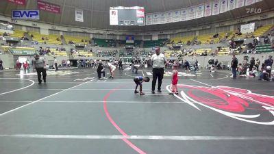 43 lbs 3rd Place - Bo Baum, Texarkana Wrestling Club vs Surraya Sumler, Mighty Bluebirds Wrestling