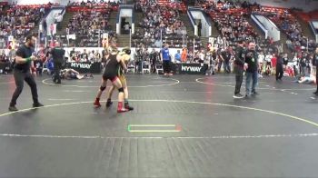 95 lbs Cons. Semi - Cade Troupe, Cedar Springs WC vs Jonah Busen, Falcon WC (SMCC)