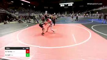 116 lbs Rr Rnd 2 - Rustie Torres, Heights WC vs Brittany Self, Pine Creek