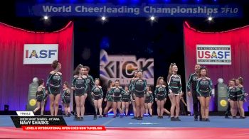 Cheer Sport Sharks - Ottawa - Navy Sharks [2025 L6 International Open Coed Non Tumbling Finals] 2025 The Cheerleading Worlds