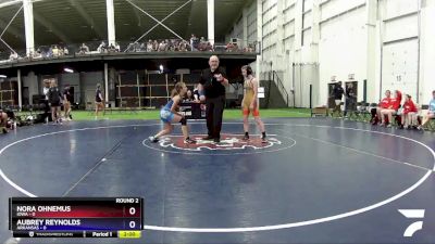 94 lbs Round 2 (8 Team) - Nora Ohnemus, Iowa vs Aubrey Reynolds, Arkansas