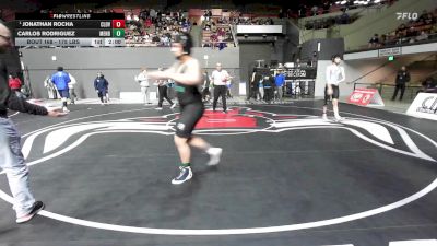 190 lbs Round Of 32 - Jonathan Rocha, Clovis North vs Carlos Rodriguez, Mendota