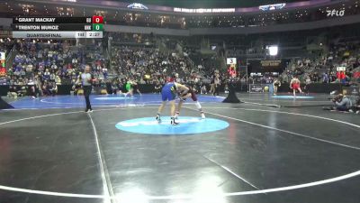 165 lbs Quarterfinal - Trenton Munoz, Neb.-Kearney vs Grant MacKay, Gannon