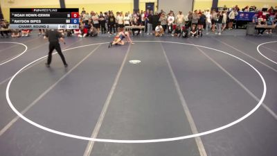 157 lbs Champ. Round 2 - Noah Howk-Erwin, IA vs Raydon Bipes, MN