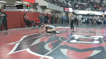 G - 130 lbs Cons. Round 5 - Anola Naugle, Arlee (Girls) vs Camryn Fiscus, Fergus (Lewistown)/Hobson (Girls)