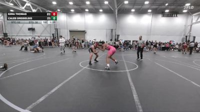 144 lbs Round 1 (4 Team) - Ezra Thomas, Botetourt TC vs Caleb Dreibelbis, Steller Trained Greedo