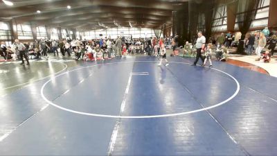 46 lbs Cons. Semi - Lennon Nielsen, Utah Eagles Wrestling Club vs Maverick Beesley, Iron County Wrestling Academy