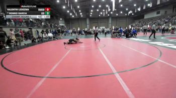 144 lbs Champ. Round 1 - Romeo Garcia, Garden City vs Valentin Ledezma, Francis Howell North