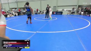 145 lbs Placement Matches (8 Team) - Cara Leng, Ohio Red vs Serinity High, Oklahoma