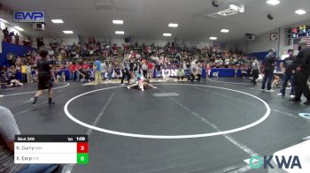 92 lbs Rr Rnd 2 - Rylan Curry, Shelton Wrestling Academy vs Xander Earp, Chandler Takedown Club