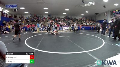 92 lbs Rr Rnd 2 - Rylan Curry, Shelton Wrestling Academy vs Xander Earp, Chandler Takedown Club