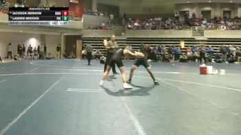 139 Championship Bracket Cons. Round 7 - Landen Brooks, Park vs Jackson Berhow, Brainerd