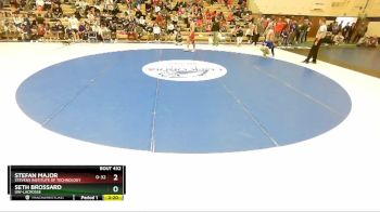 174 lbs Semifinal - Stefan Major, Stevens Institute Of Technology vs Seth Brossard, UW-LaCrosse