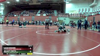 138 lbs Cons. Round 3 - Lucas Booher, Jennings County Wrestling Club vs Beckett Fritts, Zionsville Wrestling Club