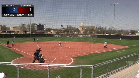 Replay: Dallas vs McMurry | Mar 22 @ 12 PM