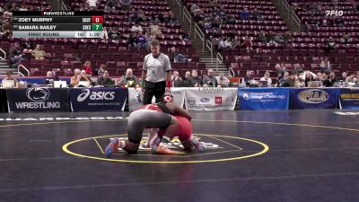 235 lbs First Round - Zoey Murphy, Southmoreland-G vs Samara Bailey, Crestwood-G