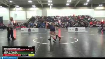 157 lbs Round 3 (6 Team) - William VonRuden, Rochester Community & Tech. College vs Jeremy Pullen, Joliet Junior College