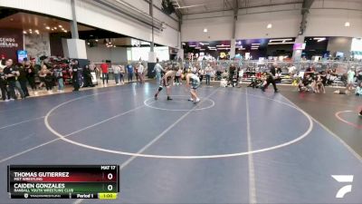 190 lbs Round 1 - Caiden Gonzales, Randall Youth Wrestling Club vs Thomas Gutierrez, MGT Wrestling