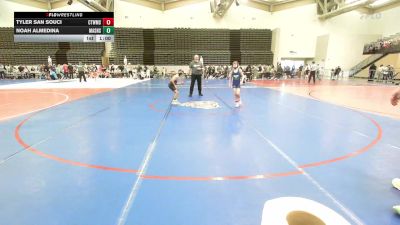 72 lbs Rr Rnd 1 - Tyler San Souci, CT Whale vs Noah Almedina, Mat Assassins Blue