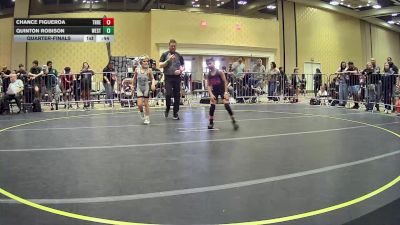62 lbs Quarterfinal - Chance Figueroa, Threshold WC vs Quinton Robison, Westlake HS