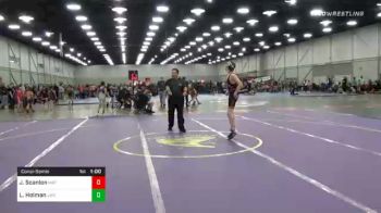 100 lbs Consolation - Justin Scanlon, Mat Assassins Wrestling Club vs Ladd Holman, Jwc