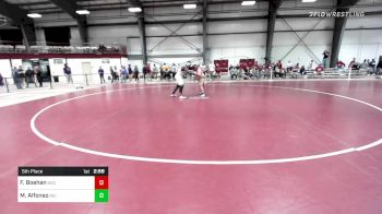 285 lbs 5th Place - Francis Boehan, New England College vs Michael Alfonso, Rhode Island College
