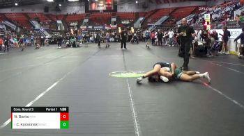 152 lbs Cons. Round 3 - Cole Karasinski, Grand Rapids West Catholic vs Nash Banko, Askren Wrestling Academy