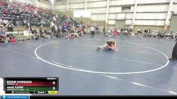 102 lbs Round 3 (4 Team) - Boone Marquess, Oregon vs Hans Kamm, Warriors Of Christ