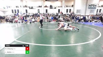 175 lbs Round Of 32 - Adynn Cheung, Quincy/North Quincy vs Logan Watts, Plymouth South