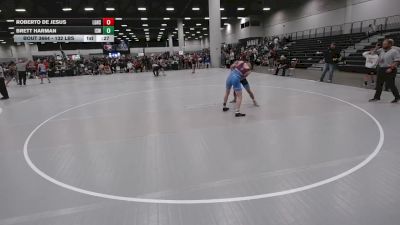 132 lbs Cons. Rd Of 32 - Roberto De Jesus, Lake Gibson High School Wrestling vs Brett Harman, Izzy Style Wrestling