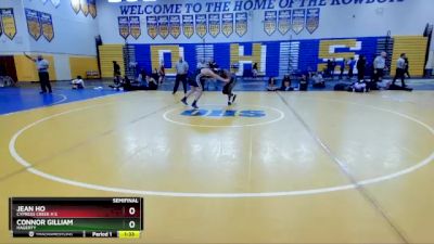 175 White Semifinal - JEAN HO, Cypress Creek H S vs Connor Gilliam, Hagerty
