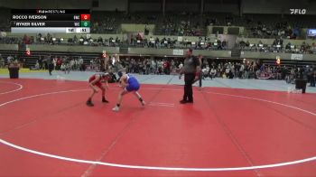 90 lbs Quarterfinal - Ryker Silver, AWC Anamosa Wrestling Club vs Rocco Iverson, Blaine Wrestling Club