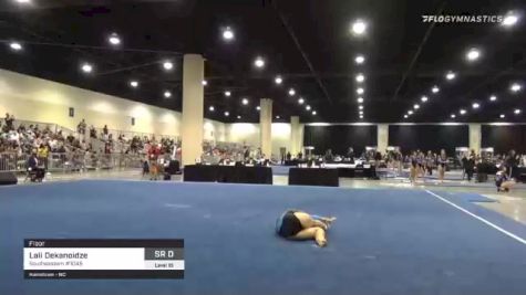 Lali Dekanoidze - Floor, Southeastern #1045 - 2021 USA Gymnastics Development Program National Championships