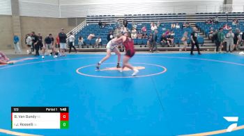 123 lbs Cons. Round 8 - Jaxson Rosselli, Olentangy Liberty vs Blaze Van Gundy, Dublin Coffman