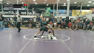 174 lbs Rr Rnd 2 - Justin Ryland, Kraken Red - HSC vs Logan Sheriff, Homegrown - HSC