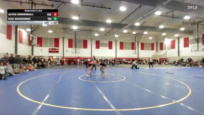 130 lbs Champ. Round 3 - Alivia Kirkendall, Payette vs Kali Waggoner, Tri-Valley