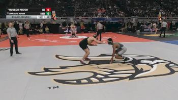 Champ. Round 1 - Hudson Krogh, Lincoln Southeast vs Junade Aden, Omaha Bryan