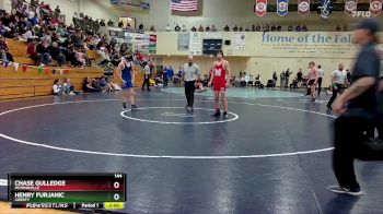 144 lbs 5th Place Match - Henry Furjanic, Liberty vs Chase Gulledge, McMinnville