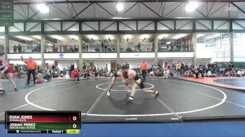 114-126 lbs Quarterfinal - Evan Jones, Stering Elite vs Josiah Perez, Oregon High School