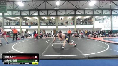 114-126 lbs Quarterfinal - Evan Jones, Stering Elite vs Josiah Perez, Oregon High School