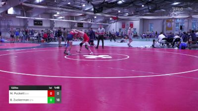 132 lbs Rr Rnd 1 - Malachi Puckett, Baylor School vs Ben Zuckerman, Green Farms Academy