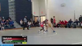 170 lbs Wrestleback 1 - Maliki Allen, Liberty vs Jackson Burt, Moapa Valley