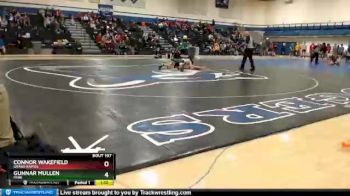 132 lbs Quarterfinal - Gunnar Mullen, Park vs Connor Wakefield, Grand Rapids