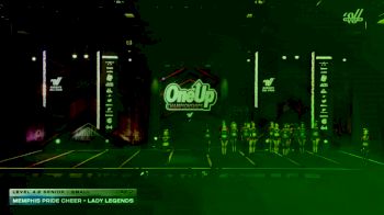 Memphis Pride Cheer - Lady Legends [2026 L4.2 Senior - Small Day 2] 2026 One Up Grand Nationals