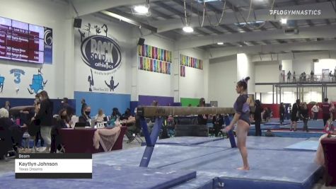 Kaytlyn Johnson - Beam, Texas Dreams - 2021 Region 3 Women's Championships