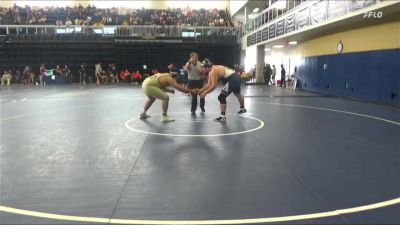 285 lbs Champ. Round 1 - Nathan Ramos, Lemoore College vs Asher Nischke, Santa Rosa Junior College