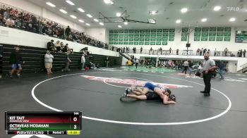 144 lbs Cons. Round 2 - Octaveas McGahan, Douglas vs Kit Tait, Mountain View