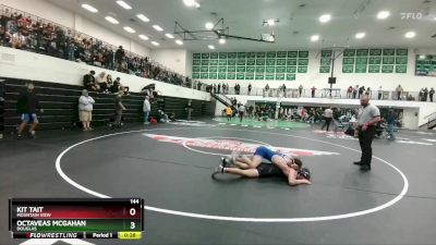 144 lbs Cons. Round 2 - Octaveas McGahan, Douglas vs Kit Tait, Mountain View