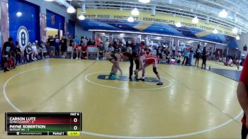 120 lbs Quarters & Wb (16 Team) - Payne Robertson, OutKast WC vs Carson Lutz, Glynn Academy